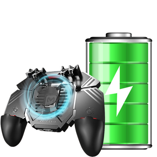 Mobile Game Controller with Fan Battery for FPS Gaming