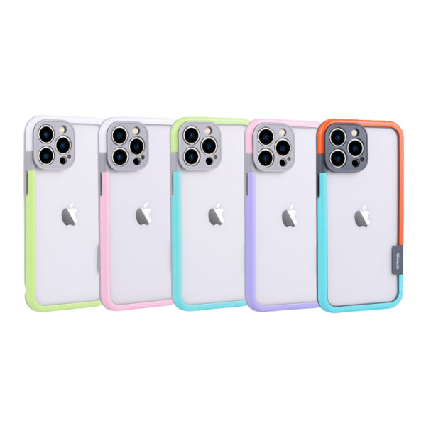 iPhone Case Frameless Silicone with Slim Shockproof for iPhone 12/13/14/15/16 Series