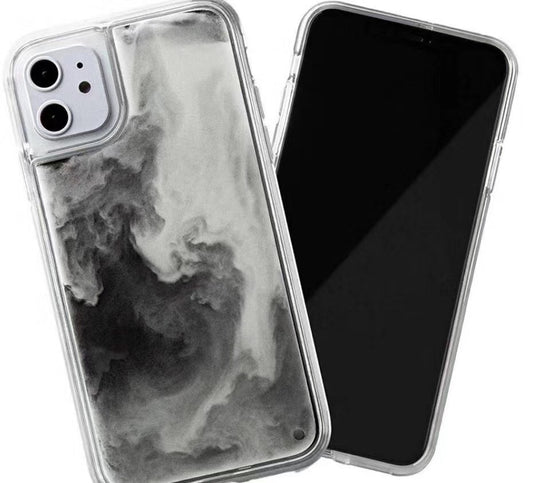 iPhone Case with Luminous Liquid Sand for iPhone 15/16 Series
