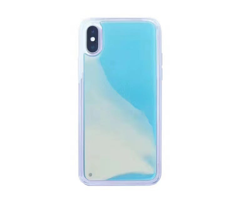 iPhone Case with Luminous Liquid Sand for iPhone 15/16 Series
