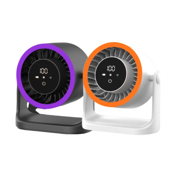 Fan with Wireless Charging 100-Speed Circulating for Desktop