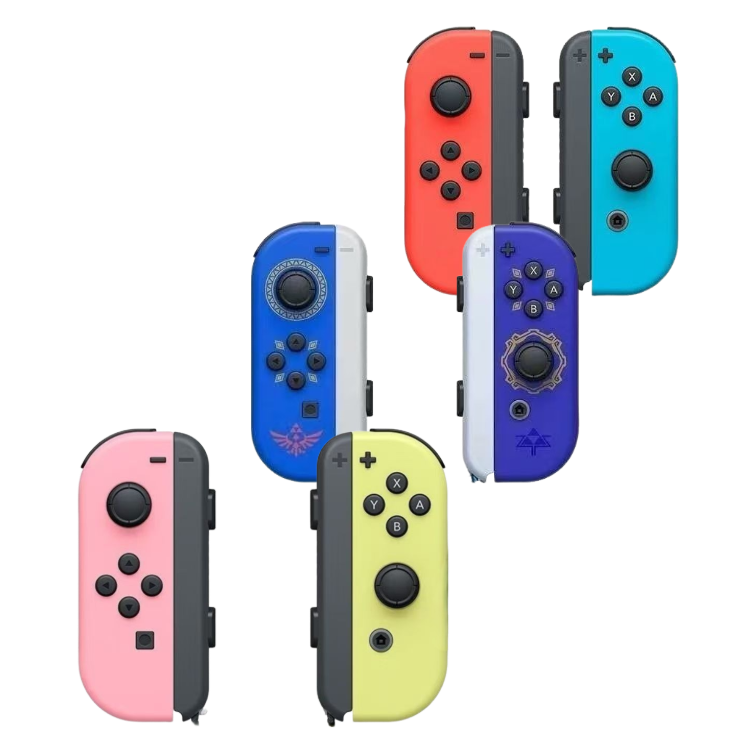 Switch Game Controller with Wireless Split Bluetooth for Comfortable Customizable