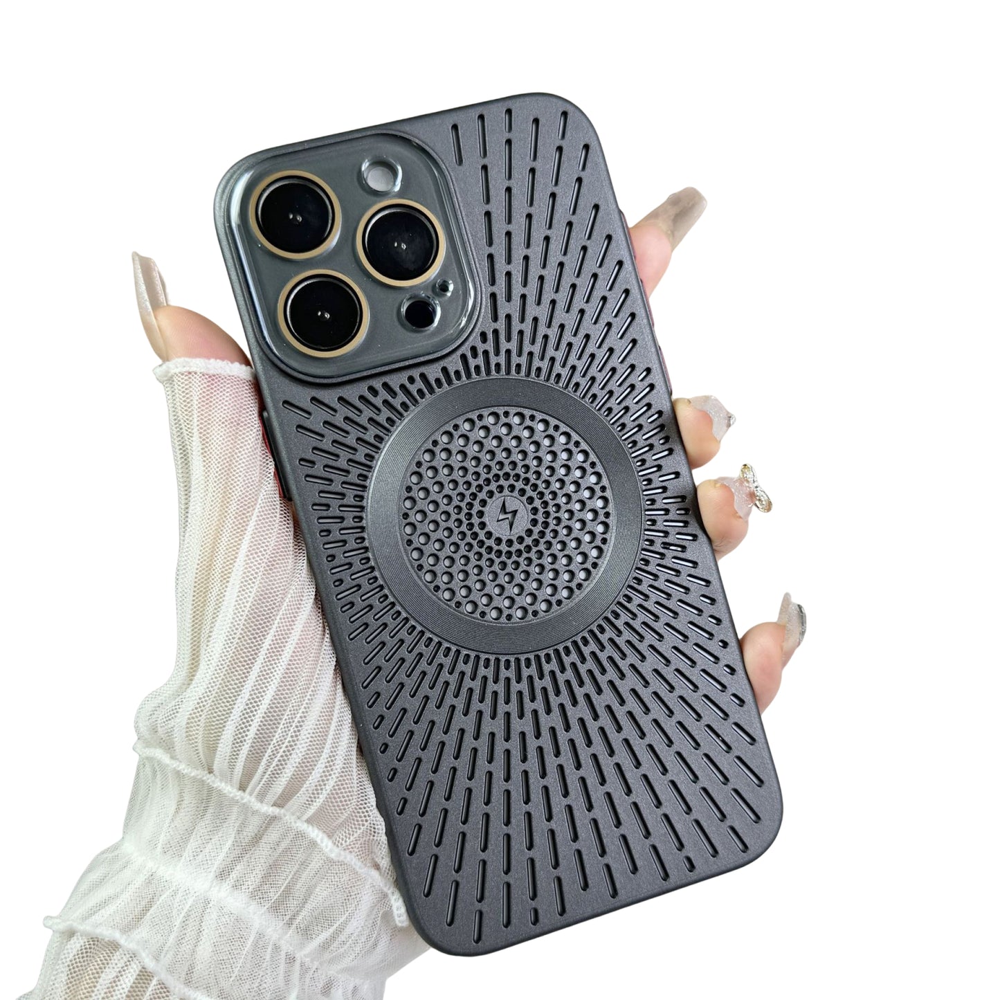 iPhone Case with Magnetic Ice Cooling for iPhone 12 to 16 series