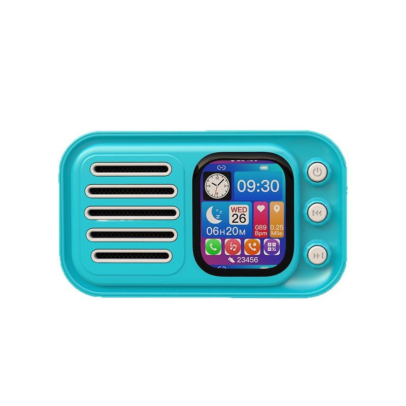 Bluetooth Speaker with Touchscreen Display Wireless Features