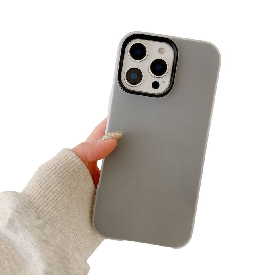 Phone Case with Silky Touch Jelly for iPhone 14/13/12 Pro/Pro Max/Plus