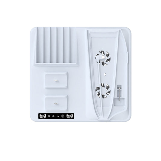 Cooling Bracket with Charging Storage for PS5 Slim