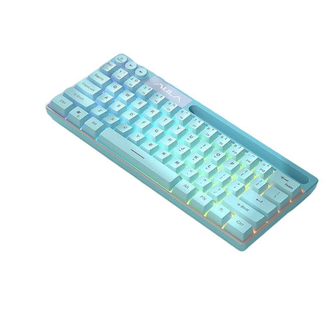 Keyboard with 61-Key Wired RGB for Gaming Office