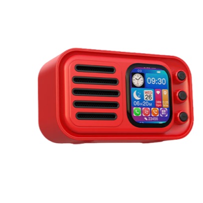 Bluetooth Speaker with Touchscreen Display Wireless Features