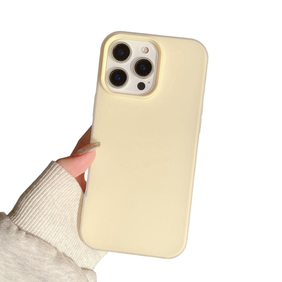 Phone Case with Silky Touch Jelly for iPhone 14/13/12 Pro/Pro Max/Plus
