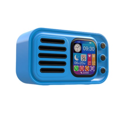 Bluetooth Speaker with Touchscreen Display Wireless Features