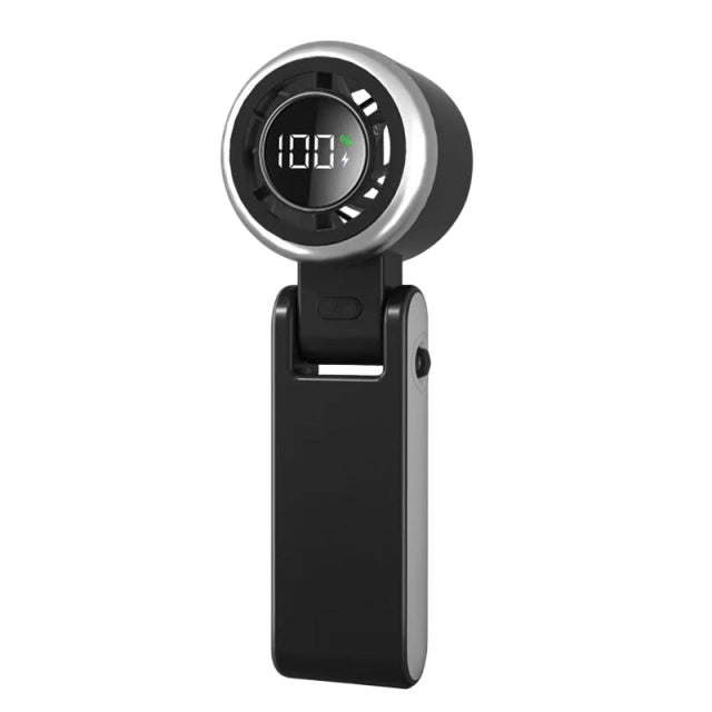 Turbo Fan with Smart Display 199-Speed Wind Control for Handheld