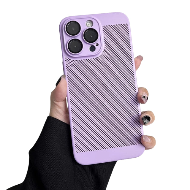 iPhone Case with Heat-Dissipating for iPhone 11 to 16 Series