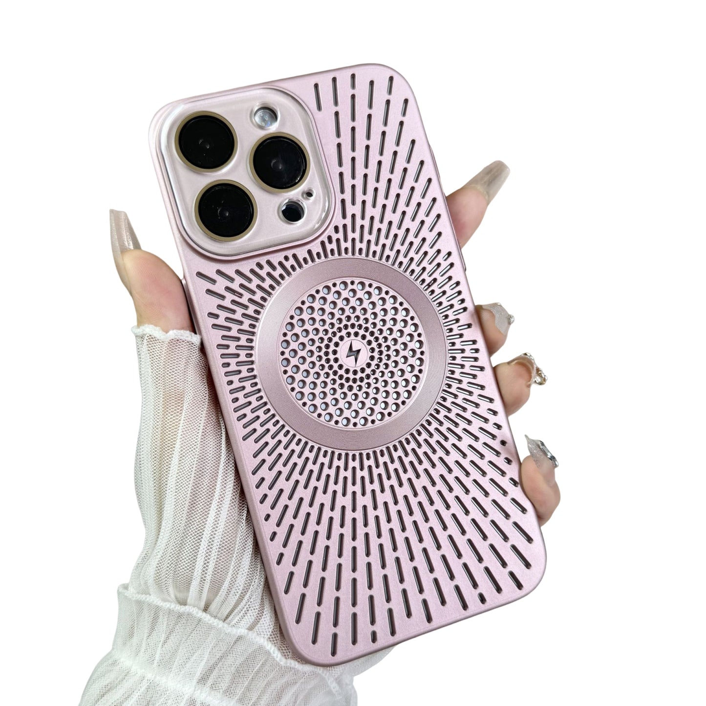 iPhone Case with Magnetic Attachment Ice Cooling for iPhone 12 to 16 Series