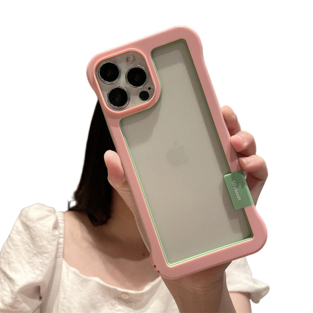 iPhone Case with Heat Dissipation Frameless Anti-Shock for iPhone 11 to 16