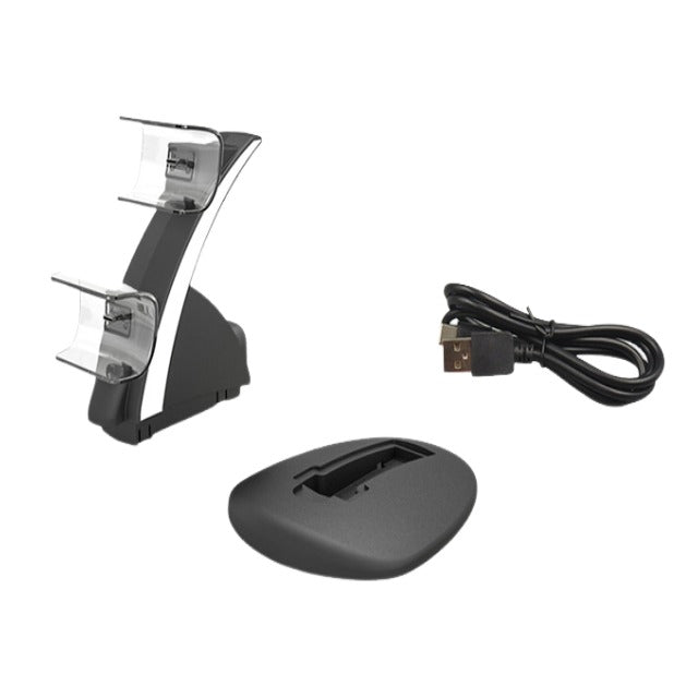 Charger Dock with LED Indicator & Detachable Base for PS5 Controller