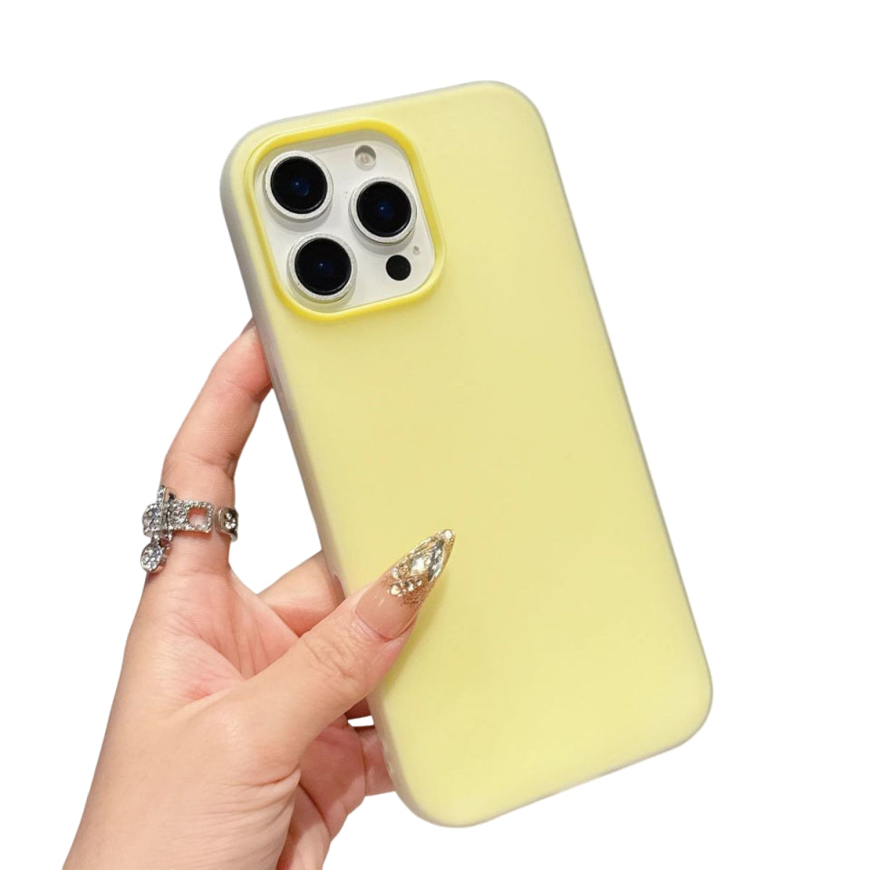 Phone Case with Silky Touch Jelly for iPhone 14/13/12 Pro/Pro Max/Plus