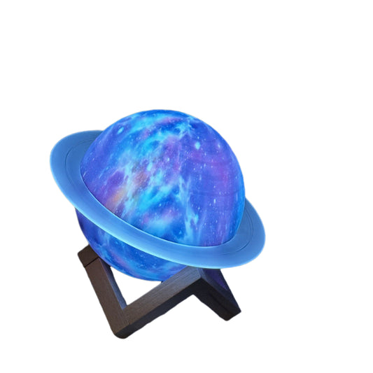 Bluetooth Speaker with 8-Color Night Light Deep Bass