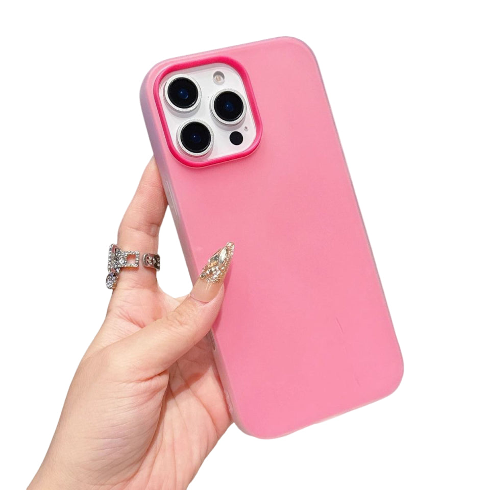Phone Case with Silky Touch Jelly for iPhone 14/13/12 Pro/Pro Max/Plus