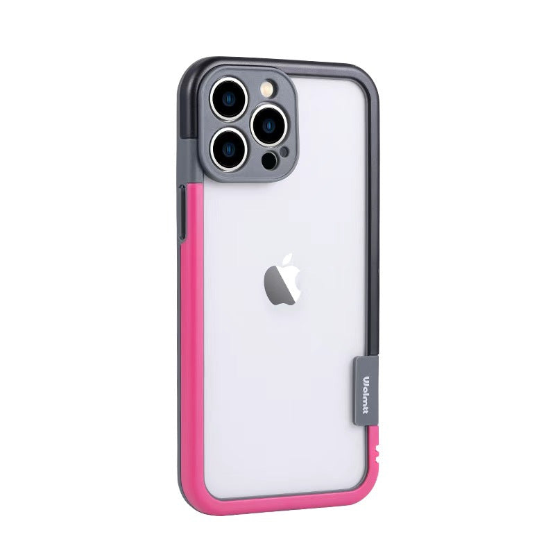 iPhone Case Frameless Silicone with Shockproof Slim for iPhone 12 to 16 Series