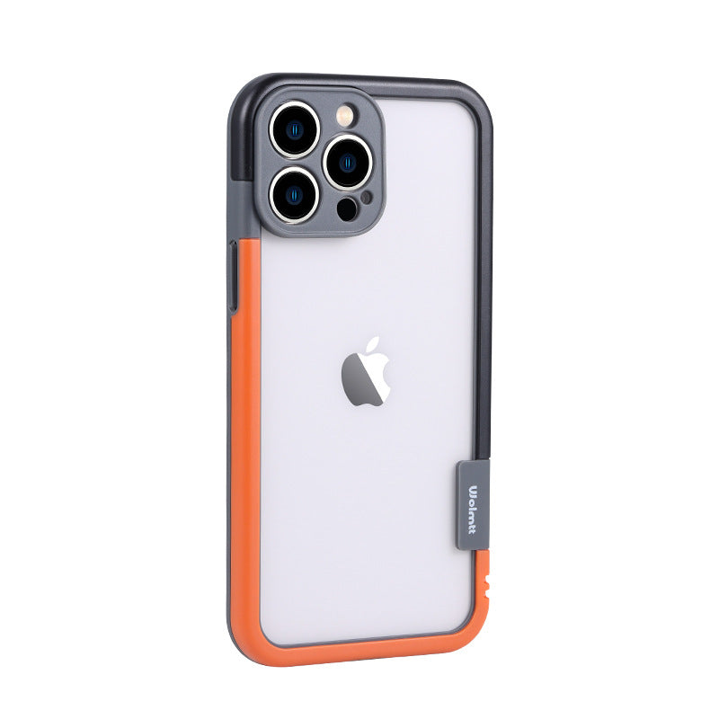 iPhone Case Frameless Silicone with Shockproof Slim for iPhone 12 to 16 Series