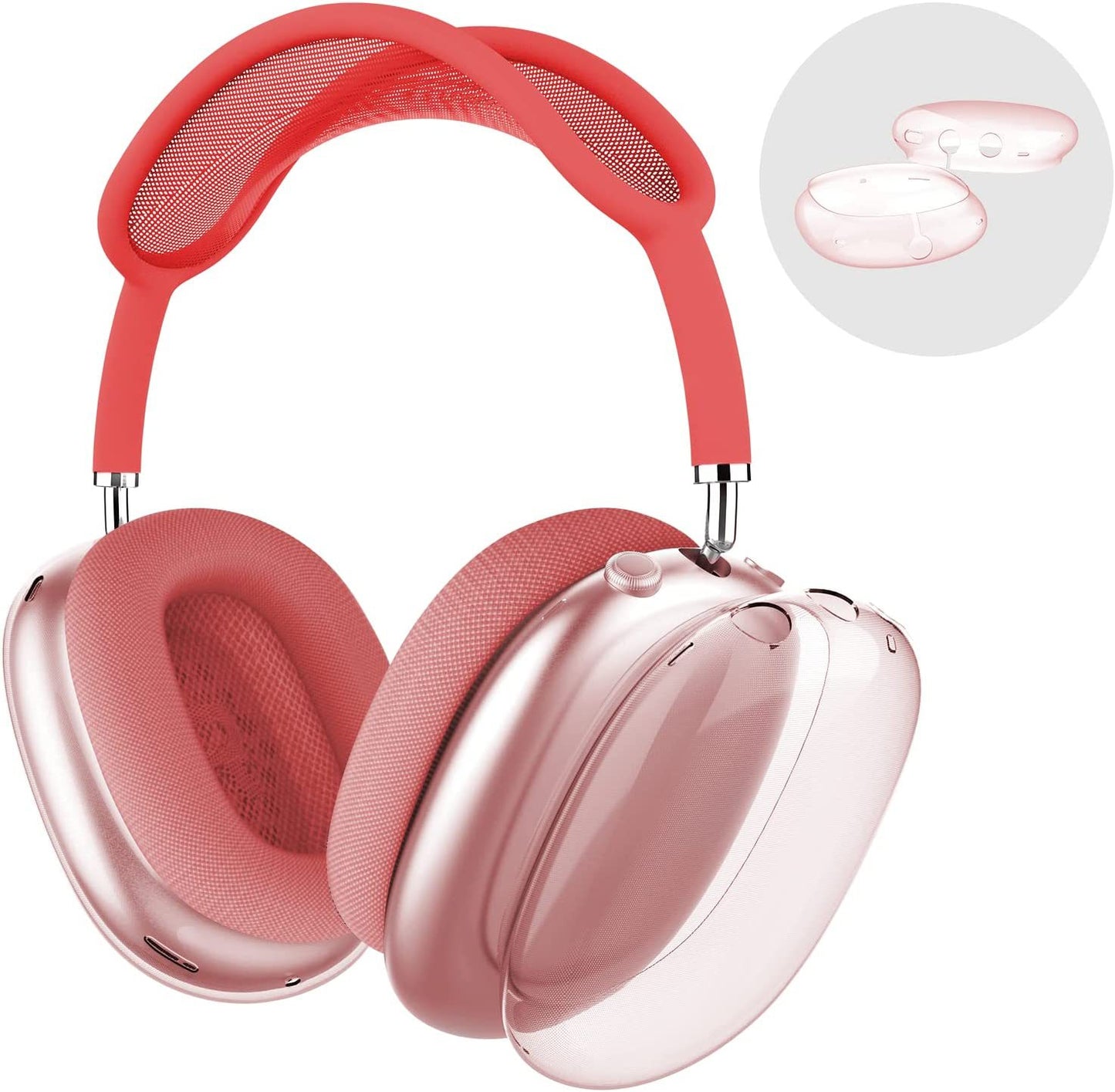 Transparent Case with Anti-Yellowing Tech for AirPods Max
