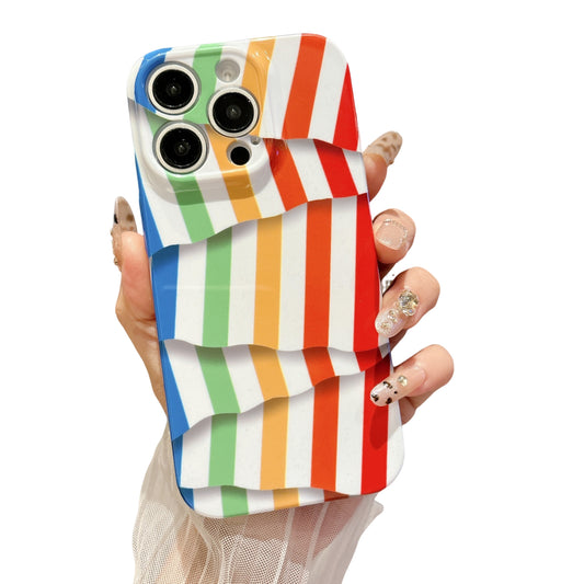iPhone Case with Bold Stripe 3D Shockproof for iPhone 11 to 16 Pro Max