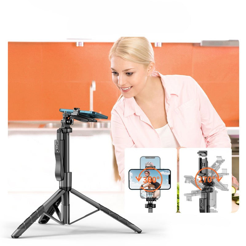 Selfie Stick with Remote Stabilizer Fill Light for cell phone