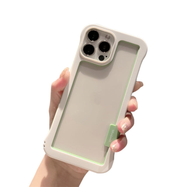 iPhone Case with Frameless Shockproof for iPhone 11 to 16