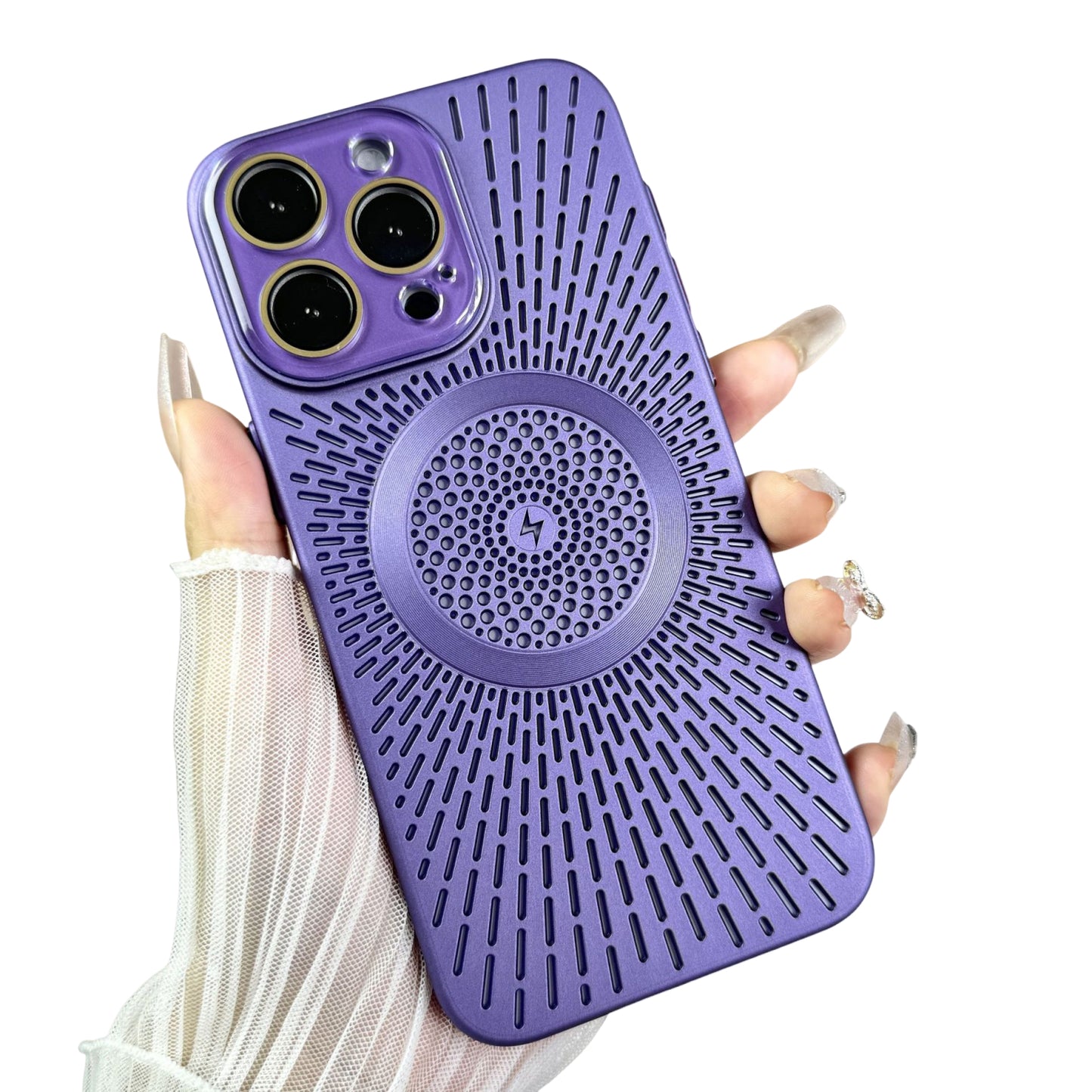 iPhone Case with Magnetic Ice Cooling for iPhone 12 to 16 series