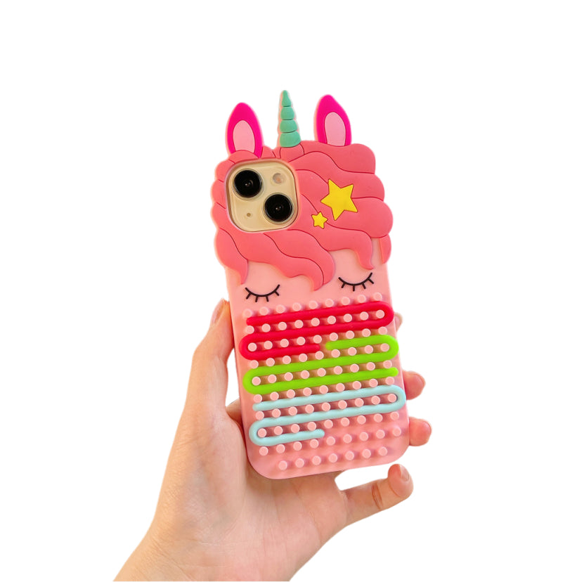 iPhone Case with Colorful Lines for 12/13/14/15/16 pro/promax
