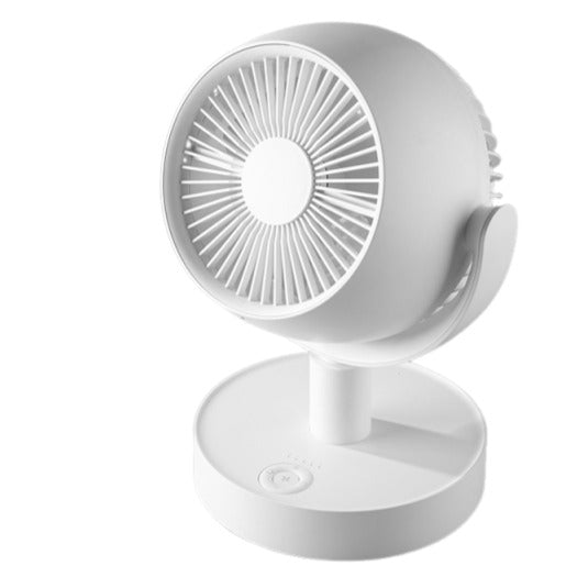 USB Fan with Quiet Oscillating Cooling 10 Speeds for Home Office Bedroom