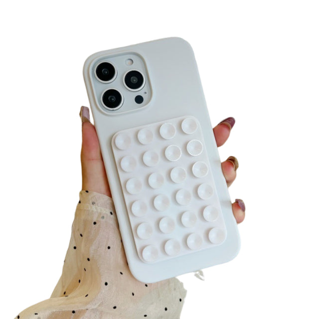 iPhone Case with Shockproof Silicone Suction Cup Design for 12/13/14 PRO/PROMAX