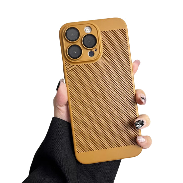 iPhone Case with Heat-Dissipating for iPhone 11 to 16 Series