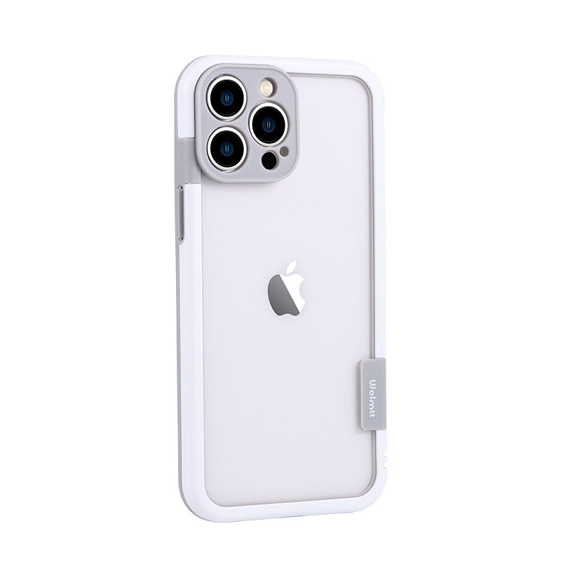 iPhone Case Frameless Silicone with Shockproof Slim for iPhone 12 to 16 Series