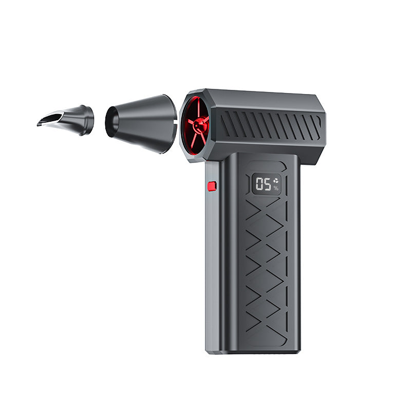 Turbo Fan with Dust Blower Emergency Light for Portable