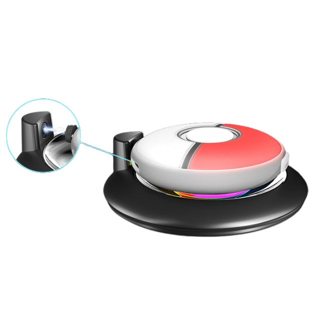Charging Dock with RGB Light Magnetic for Poké Ball Plus