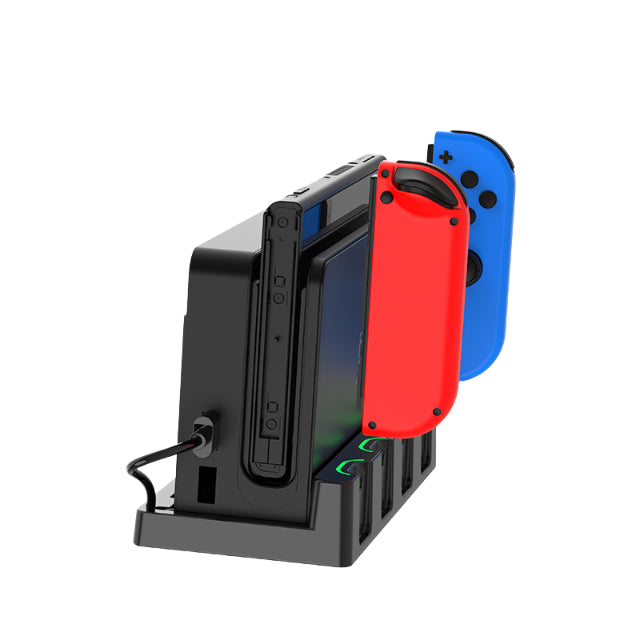 Charging Dock with RGB Lighting 4-in-1 for Switch Joy-Con