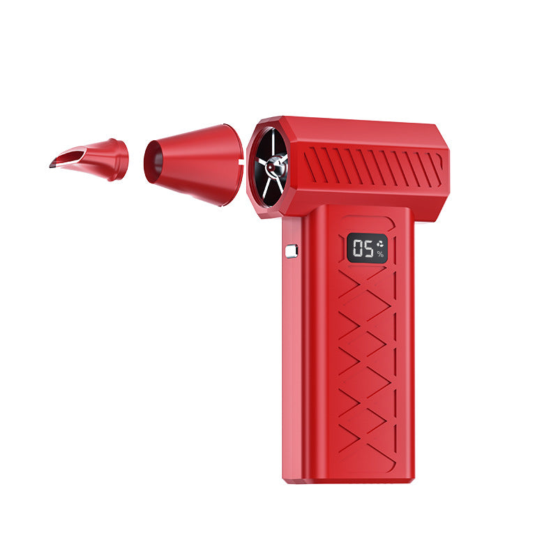 Turbo Fan with Dust Blower Emergency Light for Portable