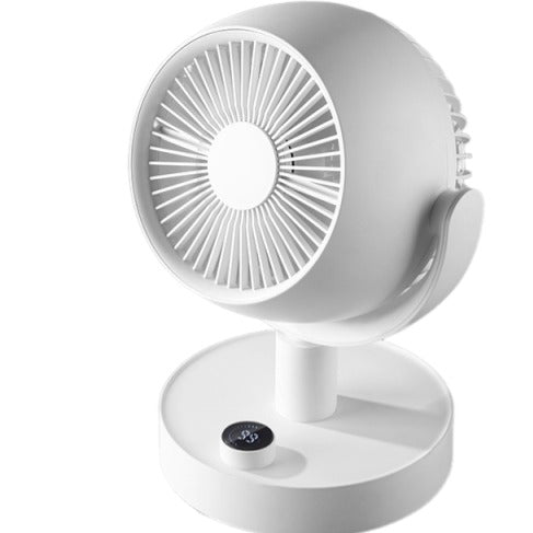 USB Fan with Quiet Oscillating Cooling 10 Speeds for Home Office Bedroom