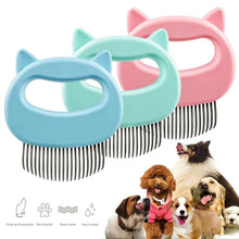 Load image into Gallery viewer, Dog Cat Combs Hair Remover Brush Pet Grooming Tools Dog Massage Comb Brush Remove Loose Hairs Pet Cat Supplies