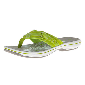 Flip Flops Non-Slip Fashion Faux Leather Ergonomic Lightweight Summer Slippers Breathable Sandals