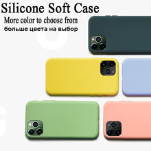 Load image into Gallery viewer, Luxury Original Liquid Silicone Soft Cover For iPhone