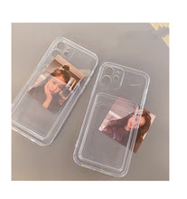 Load image into Gallery viewer, Phone Case For iPhone Soft Silicone Wallet Card Holder