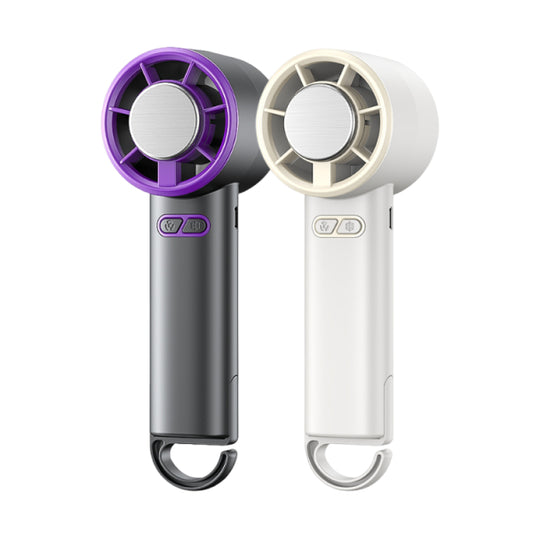 Cooling Fan with Ice Compress Folding Stand for Portable Handheld