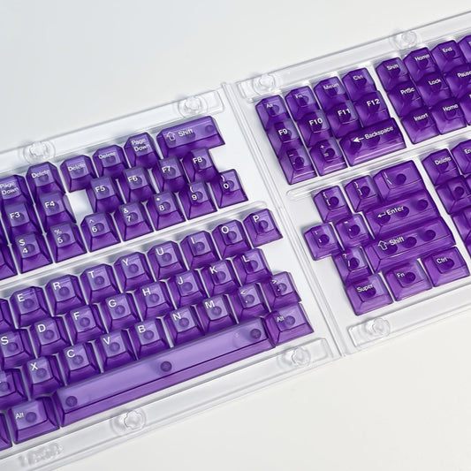 Keycap PC Transparent Material Engraved for Mechanical Keyboard