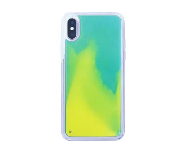 iPhone Case with Luminous Liquid Sand for iPhone 15/16 Series