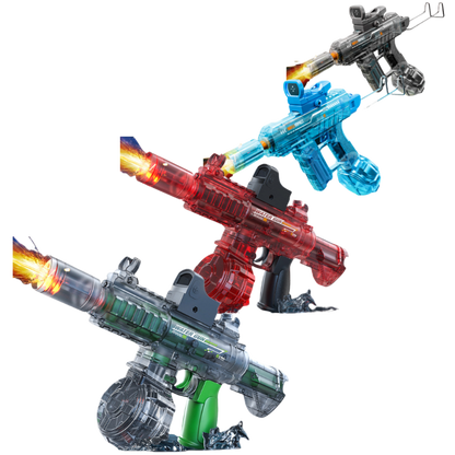 Water Gun with LED Lights Rapid-Fire Power for Kids
