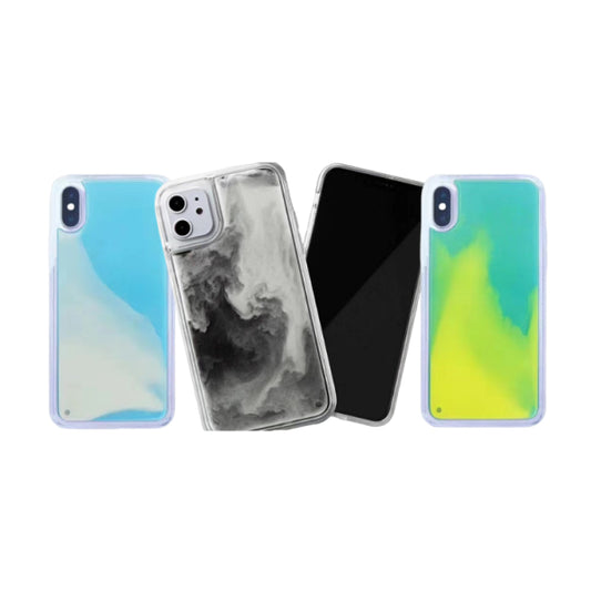 iPhone Case with Luminous Liquid Sand for iPhone 15/16 Series