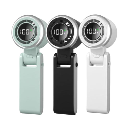 Turbo Fan with Smart Display 199-Speed Wind Control for Handheld