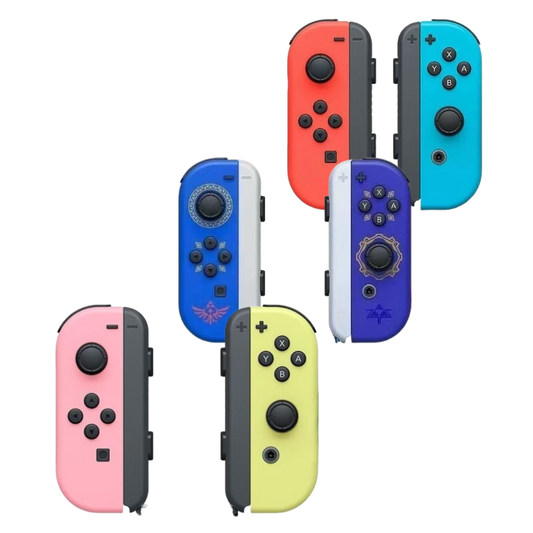 Switch Game Controller with Wireless Split Bluetooth for Comfortable Customizable